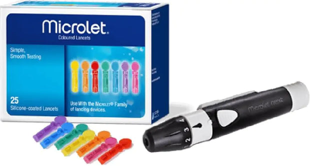 Ascensia NEXT Precision Lancing Kit with 25 Lancets