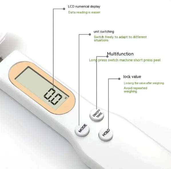 Compact Digital Spoon Scale