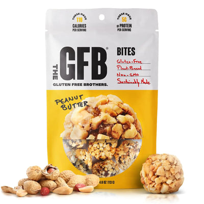 Peanut Butter Protein Snack Bites - Vegan & Gluten-Free