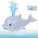 "Electric Whale Bath Ball: Water Spray Shower Toy with Light and Music