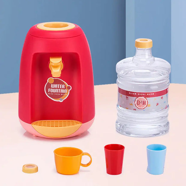 Mini Water Dispenser Toy for Kids - Pretend Play Accessory